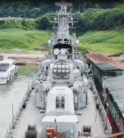 海军退役166号驱逐舰完成复原作业,明日驶入九龙坡码头
